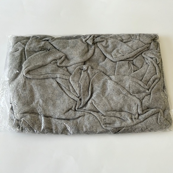 Lane Bryant long grey open front sweater ruffles size 22/24 - Picture 2 of 8